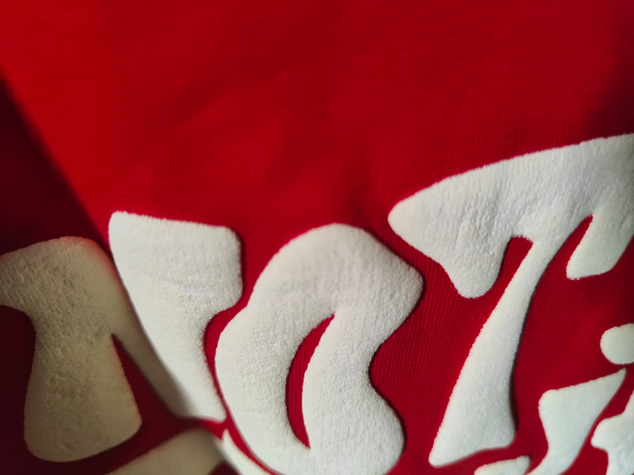“NOT OKAY” Oversized Tee – Minimal Street Statement(Red)