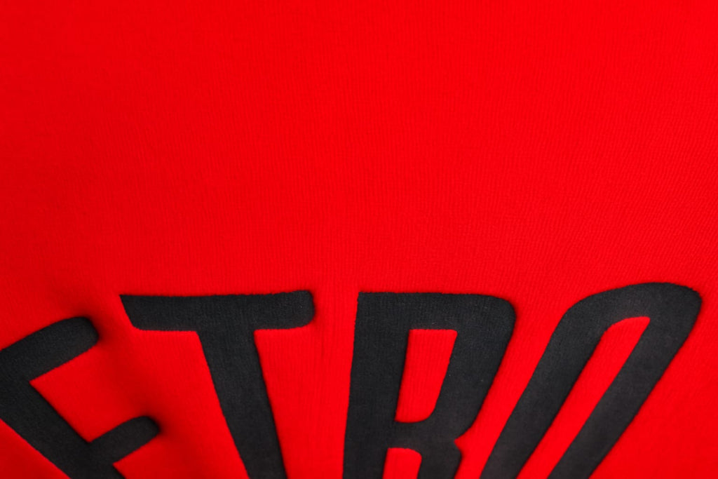 “RETRO” Oversized Tee – Borcelle Motorcycle Club(Red)