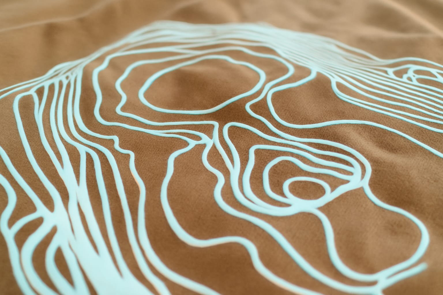 Somewhere else Oversized Tee – Faded & Free(Brown)